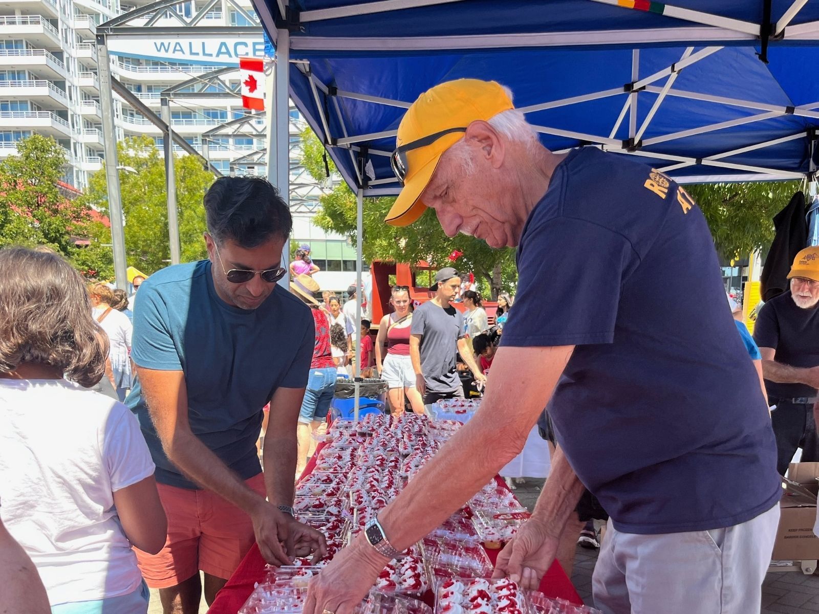 Canada Day Cupcakes Shipyards Neptune Terminals