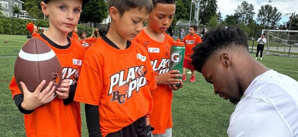 Partnering for Youth Sports with BC Lions Football