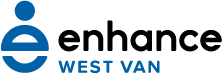 Enhance west van logo
